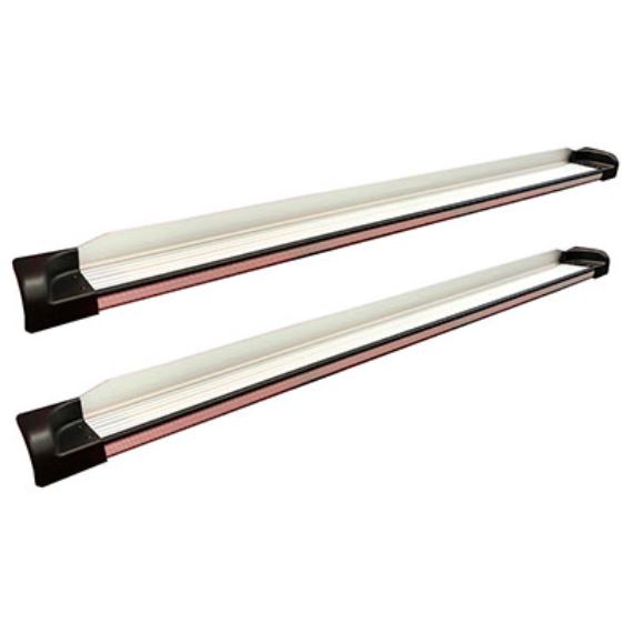 Estribos Planos de Aluminio - Hilux (2016 a 2022)