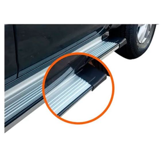 Estribos Planos de Aluminio - Hilux (2016 a 2022)